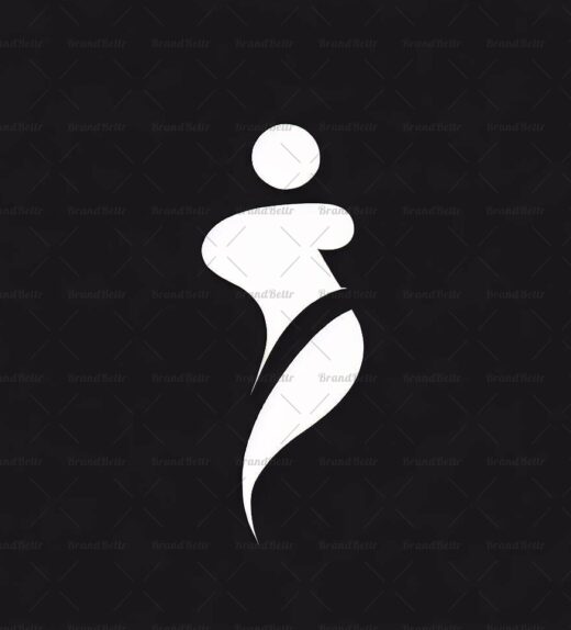Abstrakte menschliche Figur